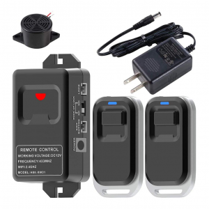 HBK-RW01+T01 | 2.4GHz WiFi Remote Control Switch with DC Power Connector Specially Applied to Access Control Lock