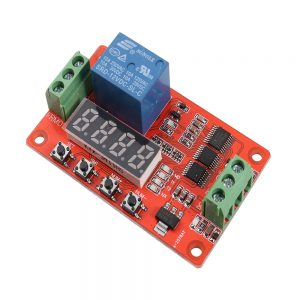 DC12V 1 Channel Loop Delay Timer Switch Self-Locking Multifunction Relay Module