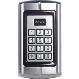 Waterproof Stand-Alone Access Control Keypad for 13.56MHz IC & CPU Card