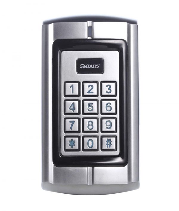 Waterproof Stand-Alone Access Control Keypad for 13.56MHz IC & CPU Card