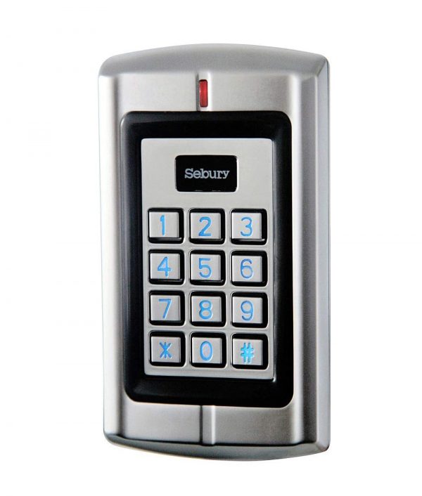 Waterproof Stand-Alone Access Control Keypad for 13.56MHz IC & CPU Card