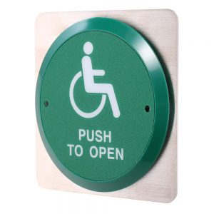 Stainless Steel Panel Door Release Button Push to Open Switch for The Disabled