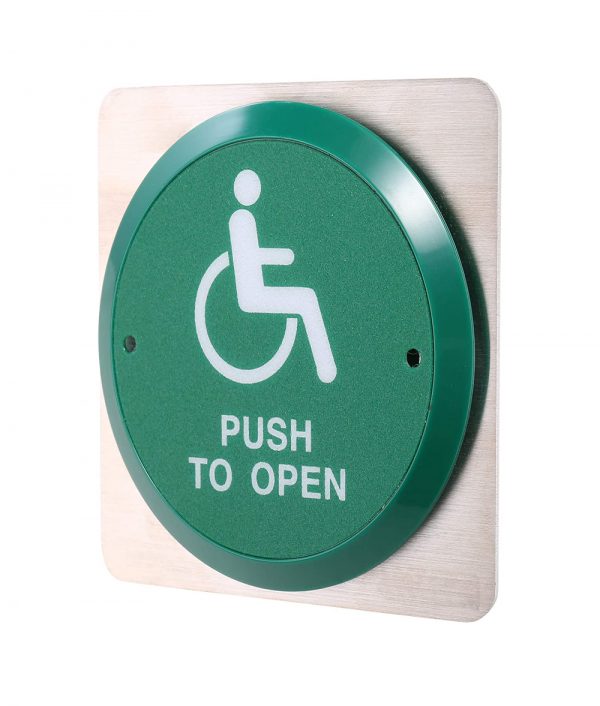 Stainless Steel Panel Door Release Button Push to Open Switch for The Disabled