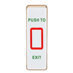 Piezoelectric Door Release Touch Exit Button with LED Light for Access Control