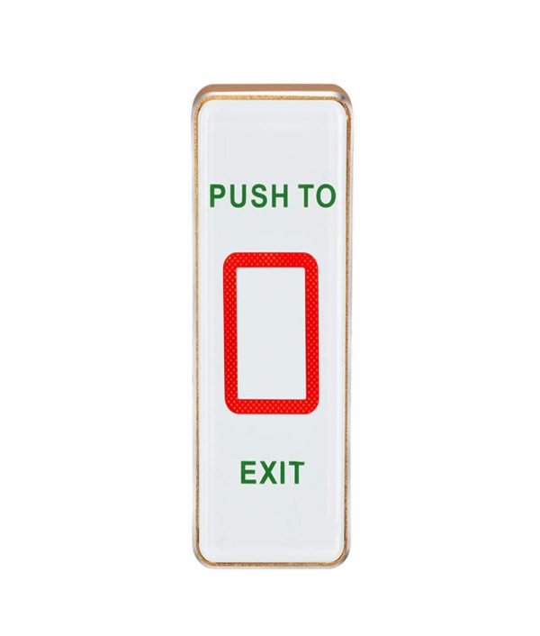 Piezoelectric Door Release Touch Exit Button with LED Light for Access Control