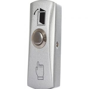 Zinc Alloy Shell Door Push to Exit Button NO/COM Output for Access Control