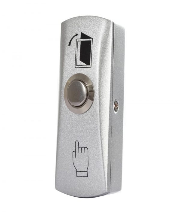 Zinc Alloy Shell Door Push to Exit Button NO/COM Output for Access Control