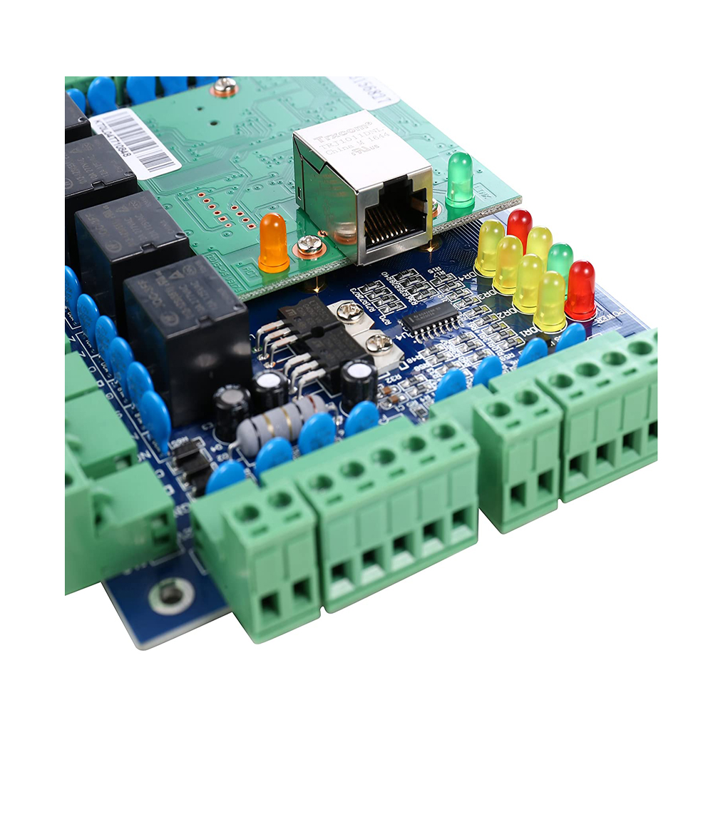 Commercial Grade Four Door Security Access Control Panel Including