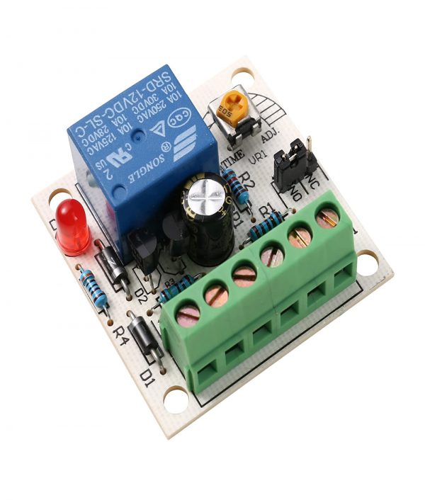 12VDC Time Delay Control Module 5-25 Seconds Adjustable