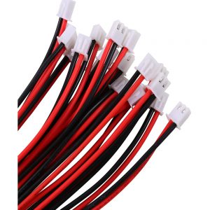 20 Pieces 20AWG JST 2-Pin Female Connector Plug Wire Cable (1ft)