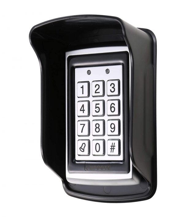 Access Control Keypad 125khz RFID Door Entry Controller with Waterproof Cover