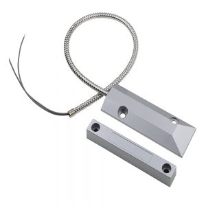 Zinc Alloy Wired Magnetic Roller Shutter NC Type Door Contact Sensor Switch Detector