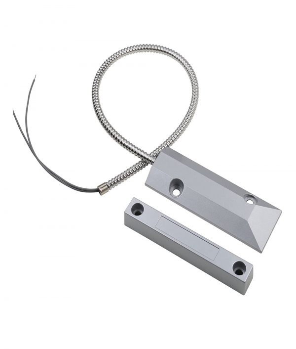 Zinc Alloy Wired Magnetic Roller Shutter NC Type Door Contact Sensor Switch Detector