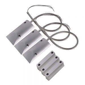 NC Type Wired Shutters Roller Metal Magnetic Door Contact (Pack of 3)