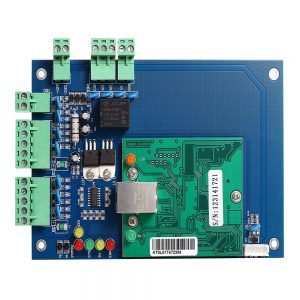 Professional Wiegand 26-40 Bit TCP IP Network Access Control Board with Desktop Software for 1 Door