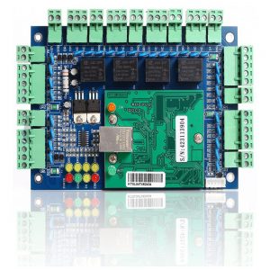 Professional Wiegand 26-40 Bit TCP IP Network Access Control Board with Software For 4 Door 4 Reader