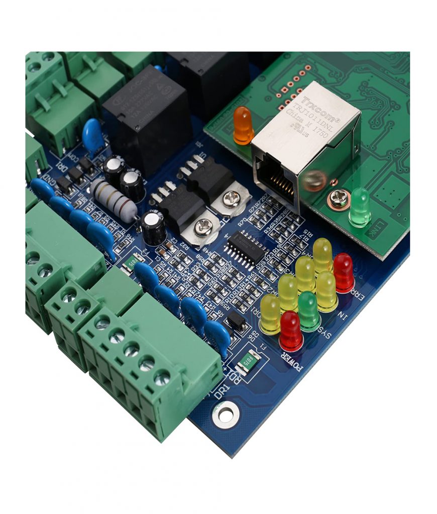Professional Wiegand 26-40 Bit TCP IP Network Access Control Board With ...