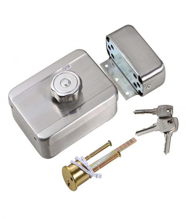 Safe Low Noise Intelligent Motor Electric Lock W/Signal Self-Closing Lockable