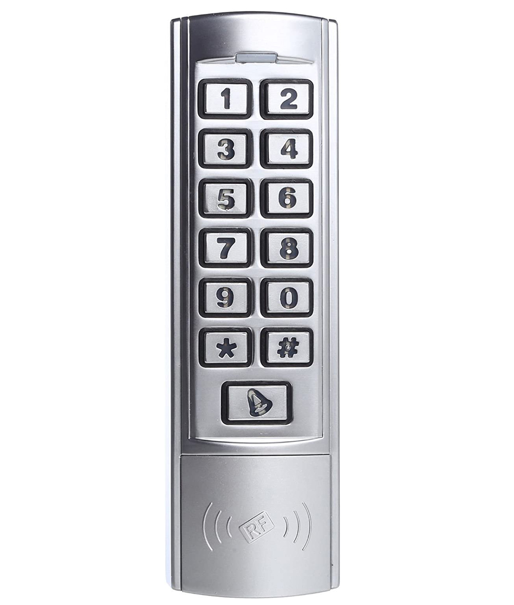 EM ID 125khz Slim Waterproof IP68 Zinc Alloy Standalone Access Control ...