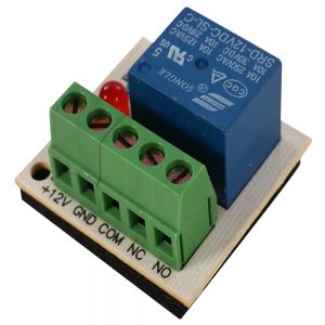 12VDC Access Control Externally Connected Extended Relay Singal Module Conversion